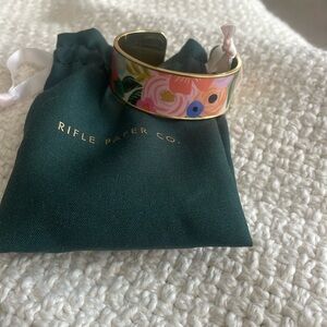 Rifle Paper Co. Enamel Cuff - never been worn